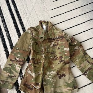 Army Combat Uniform OCP Camouflage Military Jacket blouse